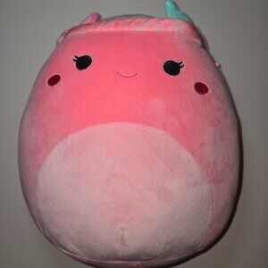 Squishmallows 14" Barbara the Milkshake Plush Hard To Find -NWOT